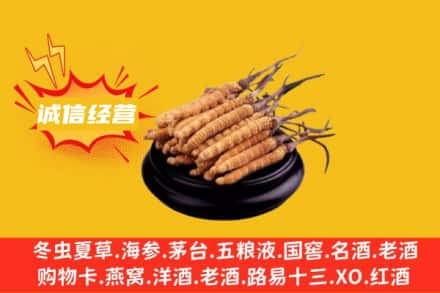 张北县回收冬虫夏草